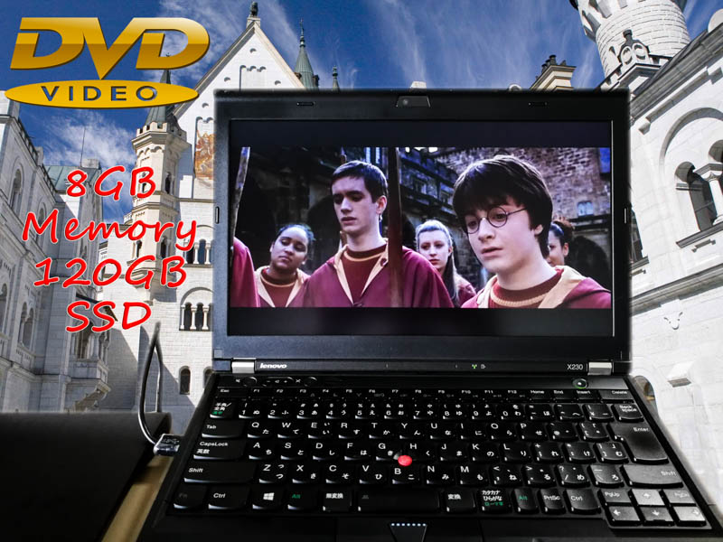 Lenovo ThinkPad X230 DVD+High Performance Edition i5-3320M 8GB SSD/120GB  12.5 BatteryTime/5h53m Keyboard Light  Win10