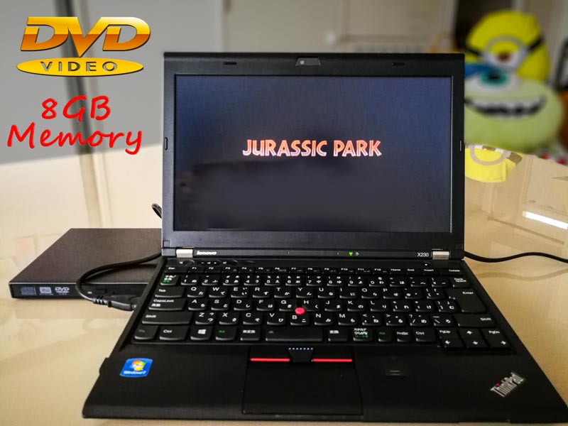 Lenovo ThinkPad X230 8GB DVD Special Core i5-3320M HDD/320GB DVD/SuperMulti 12.5 BatteryTime/4h49m Keyboard Light Win10
