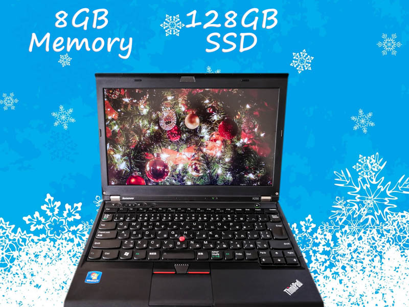 Lenovo ThinkPad X230 (LITE-ON  SSD) i5  8GB SSD(128GB)  12.5(1366×768)  BatteryTime(5h11m)   Win10 Keyboard Light オプション(大容量SSD,バックアップ作成セット)